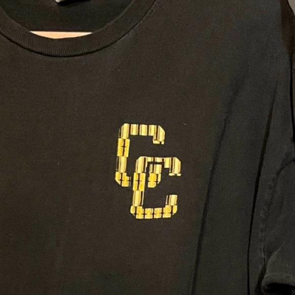 Rare Vintage Crooks and Castles Shirt, Gold Chain, Men’s Size XL - Picture 4 of 7